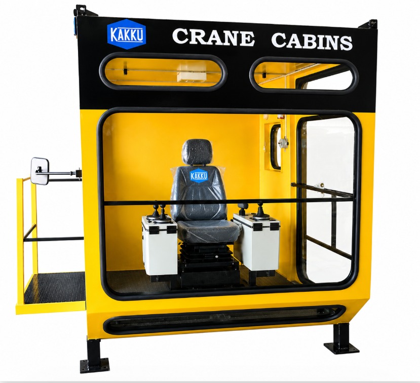 Ergonomic Crane Cabins Air Conditioned / Open Type